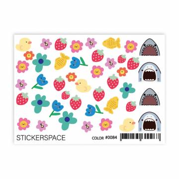Наклейки для дизайна ногтей StickersSpace Sliders Color (0084) Наклейки для дизайна ногтей StickersSpace Sliders Color (0084)