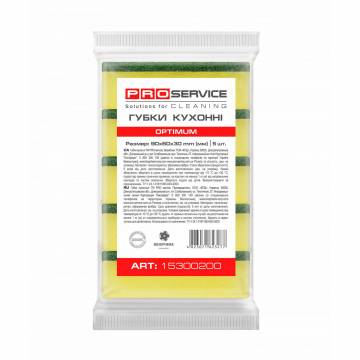 Губки кухонные Pro Service Optimum, крупнопористые, 90*60*30 мм, 5 шт Губки кухонные Pro Service Optimum, крупнопористые, 90*60*30 мм, 5 шт