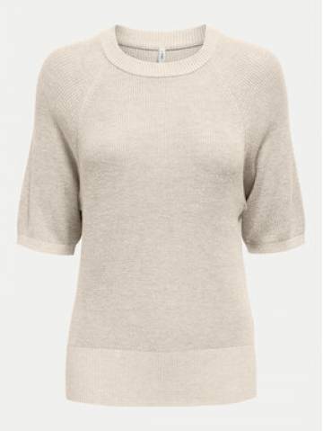 ONLY Светр Lecia 15339541 Бежевий Regular Fit ONLY Светр Lecia 15339541 Бежевий Regular Fit