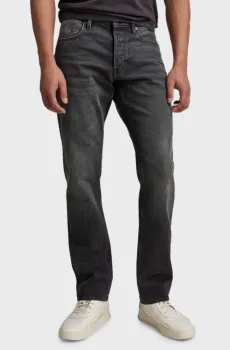 Мужские темно-серые джинсы Mosa Straight Черный 31-32 G-Star RAW D23692,B479