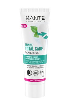 Зубная паста Sante Mint Total Care Toothpaste с фтором, 75 мл