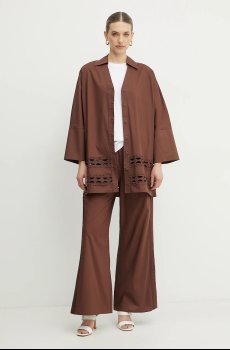 Хлопковая футболка Twinset