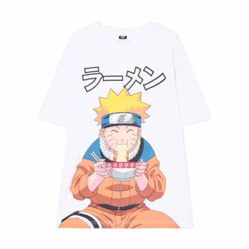 Cropp - Біла футболка з принтом Naruto - білий Cropp - Біла футболка з принтом Naruto - білий
