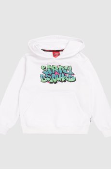 Детское белое худи Catch The Bear