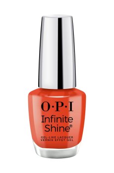 Уценка! Лак для ногтей O.P.I Infinite Shine Gel-Like Lacquer, ISL131 Knock Em Red, 15 мл