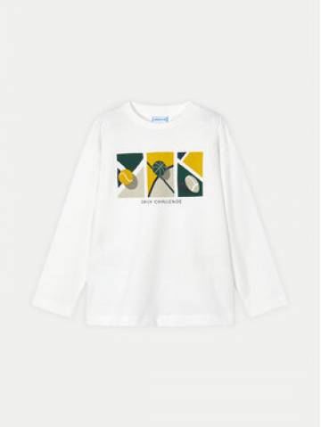 Mayoral Блузка 4043 Écru Regular Fit Mayoral Блузка 4043 Écru Regular Fit