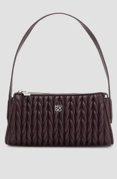 Женская темно-коричневая сумка Коричневый ONESIZE HUGO 50547833;201