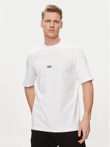 Hugo Футболка Nieros 50509991 Білий Regular Fit Hugo Футболка Nieros 50509991 Білий Regular Fit