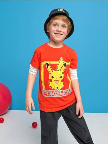 Футболка Pokémon - перцевий червоний Футболка Pokémon - перцевий червоний