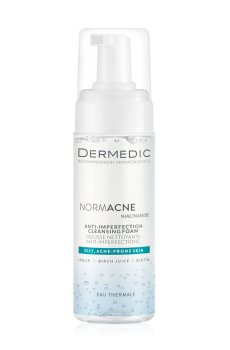 Очищающая пенка для лица Dermedic Normacne Anti-Imperfection Cleansing Foam, 170 мл