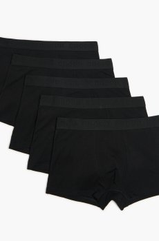 Cropp - Боксери basic, 5 пар - чорний