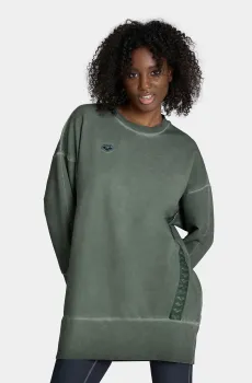 Женский зеленый свитшот ICONS OVERSIZE CREW Зеленый XS Arena 005592-600