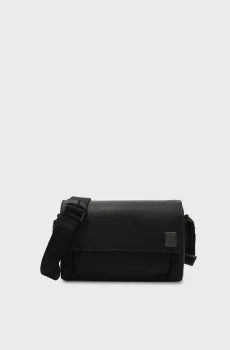 Мужская черная сумка SMALL FLAP MESSENGER Черный ONESIZE Calvin Klein LV04D3367G
