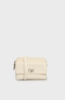 Женская белая сумка CK POCKET CAMERA BAG Белый ONESIZE Calvin Klein K60K613089