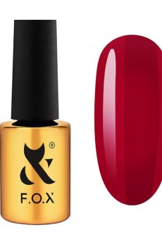 Гель-лак для ногтей F.O.X Lipstick Collection Gel Polish 007 Sangria, 7 мл