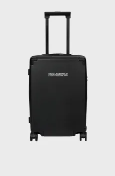 Мужской черный чемодан 49 см Черный ONESIZE Karl Lagerfeld B3M30276;999