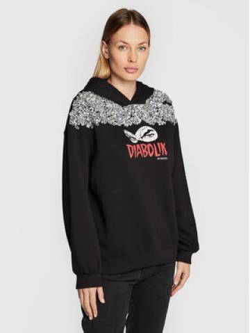 Pinko Світшот DIABOLIK Fiammetta 1L109D 8314 Чорний Regular Fit Pinko Світшот DIABOLIK Fiammetta 1L109D 8314 Чорний Regular Fit