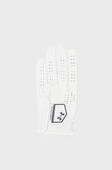 Мужская белая кожаная перчатка для гольфа UA Tour Golf Glove Белый RML Under Armour 1382003-100