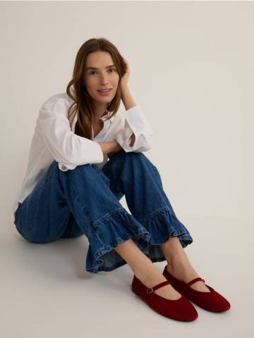 Reserved - LADIES` BALLERINAS - червоний - 539CP-33X Reserved - LADIES` BALLERINAS - червоний - 539CP-33X