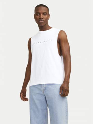 Jack&Jones Майка Jjestar 12249131 Білий Oversize Jack&Jones Майка Jjestar 12249131 Білий Oversize