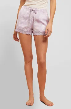 Женские сиреневые шорты NESS Сиреневый S Etam 6524811