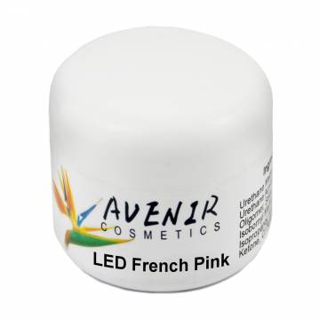 Гель для наращивания ногтей Avenir Cosmetics LED French Pink, 15 мл Гель для наращивания ногтей Avenir Cosmetics LED French Pink, 15 мл