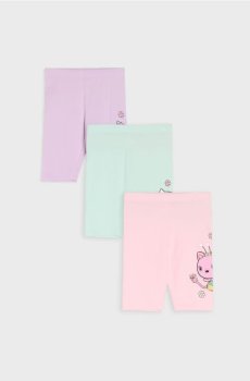 Велосипедні шорти 3 pack Gabbys Dollhouse - різнобарвний