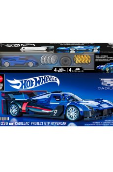 Коллекционная машинка-конструктор Hot Wheels Brick Shop Speed Cadillac, от 10 лет, 236 деталей (JFR89)
