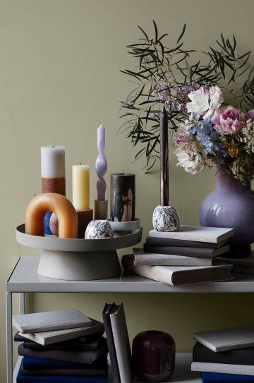 Неароматизированная свеча Broste Copenhagen Bend Неароматизированная свеча Broste Copenhagen Bend