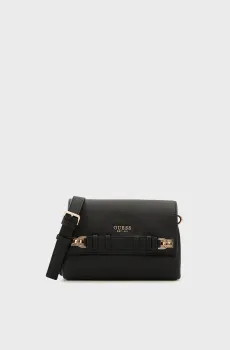 Женская черная сумка GREGORIA Черный ONESIZE Guess HWBG8546200