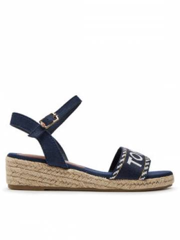 Tommy Hilfiger Еспадрильї Rope Wedge Sandal T3A7-33287-0890 M Cиній Tommy Hilfiger Еспадрильї Rope Wedge Sandal T3A7-33287-0890 M Cиній