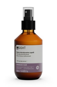 Восстанавливающий спрей Insight Damaged Hair Restructurizing Spray для поврежденных волос, 100 мл (стекло)