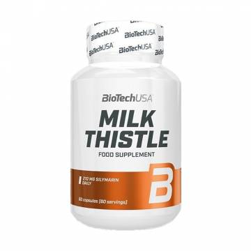 Расторопша BioTech USA Milk Thistle, 60 капсул Расторопша BioTech USA Milk Thistle, 60 капсул