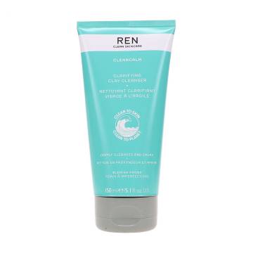 Очищающее средство REN Clean Skincare Clearcalm Clarifying Clay Cleanser для чувствительной кожи лица, 150 мл Очищающее средство REN Clean Skincare Clearcalm Clarifying Clay Cleanser для чувствительной кожи лица, 150 мл