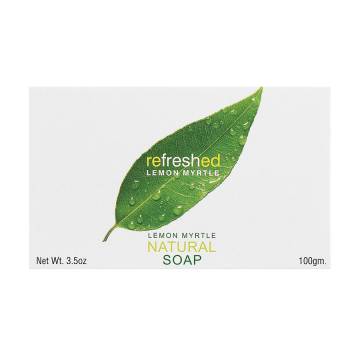 Освежающее натуральное мыло Tea Tree Therapy Refreshed Lemon Myrtle на растительной основе с маслом лимонного мирта, 100 г Освежающее натуральное мыло Tea Tree Therapy Refreshed Lemon Myrtle на растительной основе с маслом лимонного мирта, 100 г