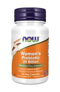 Пробиотик для женщин NOW foods Womens Probiotic 20 Billion, 50 капсул