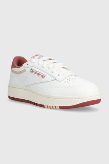 Кожаные кроссовки Reebok Classic CLUB C цвет белый Кожаные кроссовки Reebok Classic CLUB C цвет белый