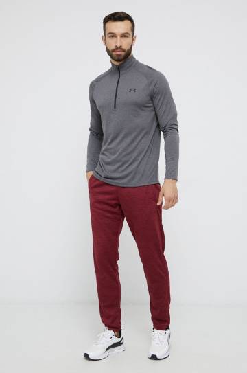 Кофта для тренинга Under Armour Tech 2.0 цвет серый меланж Кофта для тренинга Under Armour Tech 2.0 цвет серый меланж