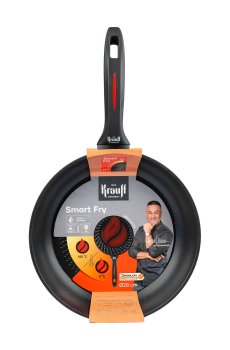 Уценка! Сковорода Krauff Smart Fry без крышки, с антипригарным покрытием, диаметр 28 см (25-45-135)