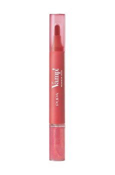 Двухсторонний блеск-масло для губ 2 в 1 Pupa Vamp! Marker Duo 004 Spicy Raspberry, 1.4 мл