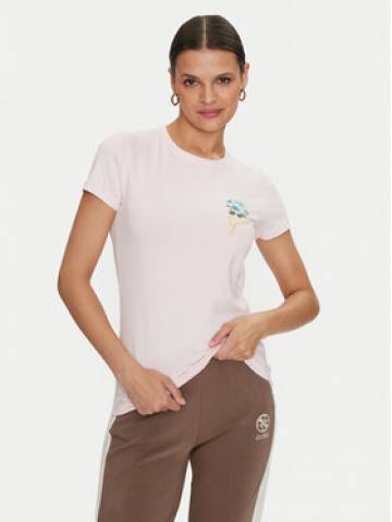 Guess Футболка Flowers W4YI30 J1314 Рожевий Slim Fit Guess Футболка Flowers W4YI30 J1314 Рожевий Slim Fit