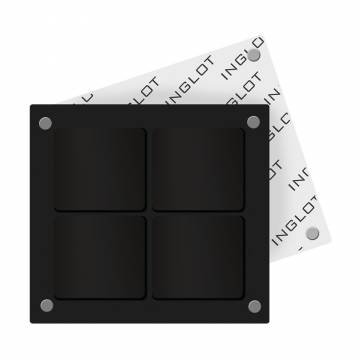 Футляр для косметики квадратный Inglot Freedom System Square Palette-2, 4 ячейки, 1 шт Футляр для косметики квадратный Inglot Freedom System Square Palette-2, 4 ячейки, 1 шт