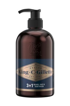 Мужской шампунь для бороды Gillette King C, 350 мл