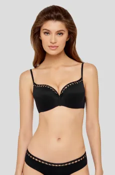 Женский черный лиф от купальника Черный 42D MARC&ANDRE L2029-Y-672