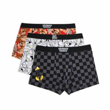 Cropp - Боксери, 3 пари Looney Tunes - темно-сірий Cropp - Боксери, 3 пари Looney Tunes - темно-сірий