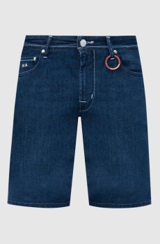 Синие джинсовые шорты
