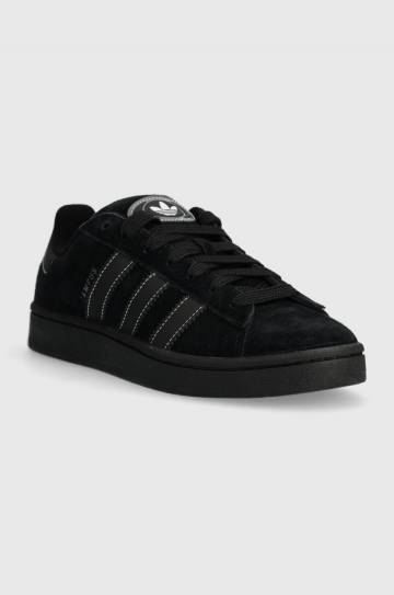 Замшевые кроссовки adidas Originals Campus 00s цвет чёрный IF8768 Замшевые кроссовки adidas Originals Campus 00s цвет чёрный IF8768