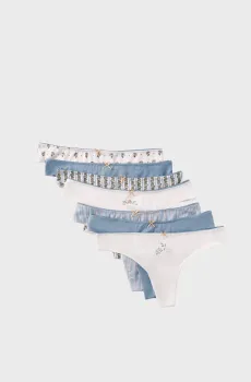 Женские трусики (7 шт) Разноцветный M womensecret 4933656