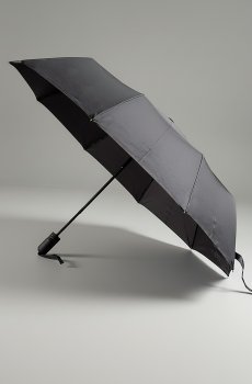 Мужской автоматический черный зонт U-531