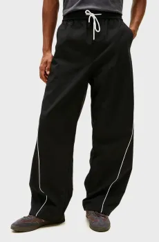 Мужские черные брюки THEO PARACHUTE TRACK Черный M Tommy Jeans DM0DM23111
